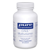 Pure Encapsulations O.N.E. Multivitamin frente del envase mostrando marca y formato — confianza y pureza