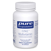 Pure Encapsulations envase frontal mostrando la marca y beneficio diario