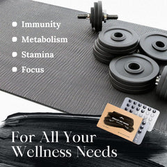 Pure Himalayan Shilajit en uso disolviéndose en agua para absorción rápida y fácil