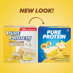 Pure Protein primer plano de textura y glaseado, apetitosa y satisfactoria