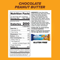 Pure Protein primer plano de textura cremosa y recubrimiento de chocolate