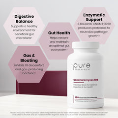 Pure Therapro Rx cápsulas en mano para comparar escala y dosificación