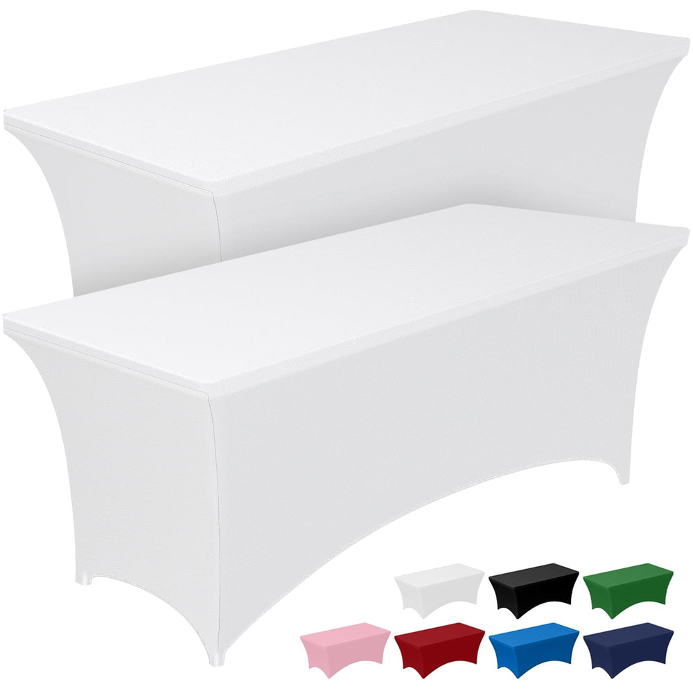 Pureegg mantel frontal en mesa 6ft mostrando ajuste elegante