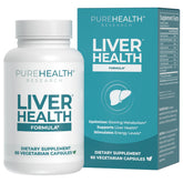PUREHEALTH RESEARCH frente del envase mostrando sello de calidad y beneficios