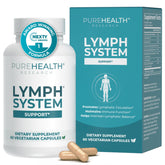 PUREHEALTH RESEARCH frente del envase mostrando la botella y beneficios