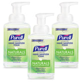 Purell bote frontal mostrando espuma y facilidad de aplicación