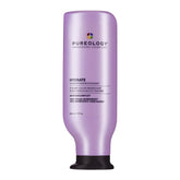 Pureology botella frontal mostrando envase y beneficios hidratantes