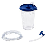 PureWick frasco colector 2000cc mostrando capacidad y seguridad