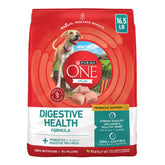 Purina ONE frontal del empaque mostrando la fórmula para digestión