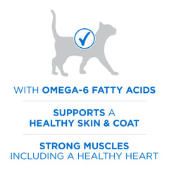 Purina ONE ingredientes: salmón y pescado blanco como fuentes de proteína
