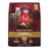 Purina ONE bolsa frontal 15 lb mostrando la marca y beneficio nutricional