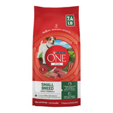 Purina ONE saco frente mostrando diseño y beneficios del producto