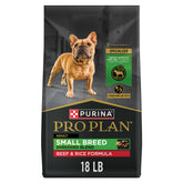 Purina Pro Plan frente del empaque mostrando fórmula carne de res y beneficio nutricional