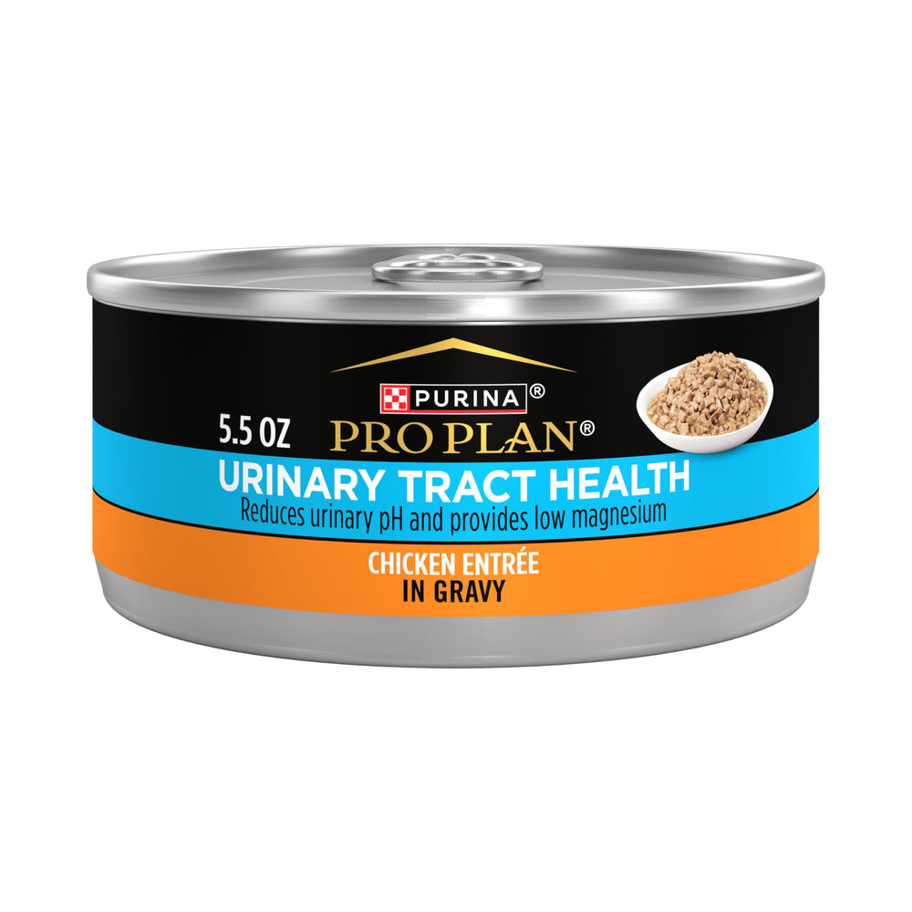 Purina Pro Plan envase frontal con información para salud urinaria y confianza