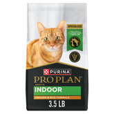 Purina Pro Plan frente del paquete mostrando la fórmula y beneficios