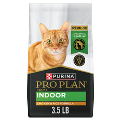 Purina Pro Plan frente del paquete mostrando la fórmula y beneficios