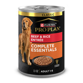 Purina Pro Plan lata frente mostrando etiqueta y beneficio nutricional