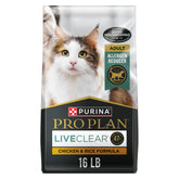 Purina Pro Plan paquete frontal mostrando diseño y beneficio anti-alérgenos