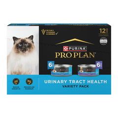 Purina Pro Plan frontal del pack de pate, muestra variedad y conveniencia