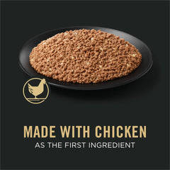 Purina Pro Plan paté abierto destacando textura suave y digestibilidad