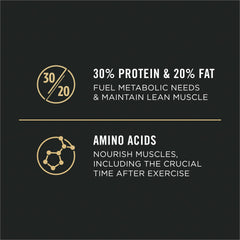 Purina Pro Plan primer plano de textura del pienso con beneficio de digestión