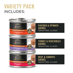 Purina Pro Plan detalle de la textura paté, atrae apetito y facilita la ingesta