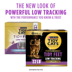 Purina Tidy Cats detalle de textura granular que reduce el rastro