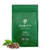 PURITY COFFEE bolsa EASE frente mostrando marca y frescura