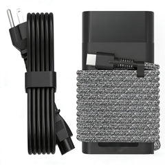 QIOUZW cargador frontal mostrando puerto USB-C y perfil compacto