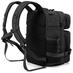 QT&QY mochila abierta 180 grados facilitando acceso y organización