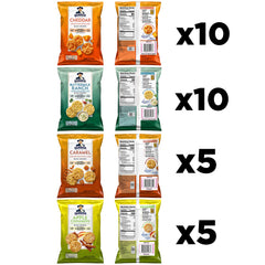 Quaker Rice Crisps porción individual en mano para llevar y disfrutar
