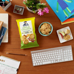 Quaker Rice Crisps primer plano de textura crujiente y ligera