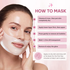 Quasi primer plano del tejido facial mostrando su ajuste y suavidad