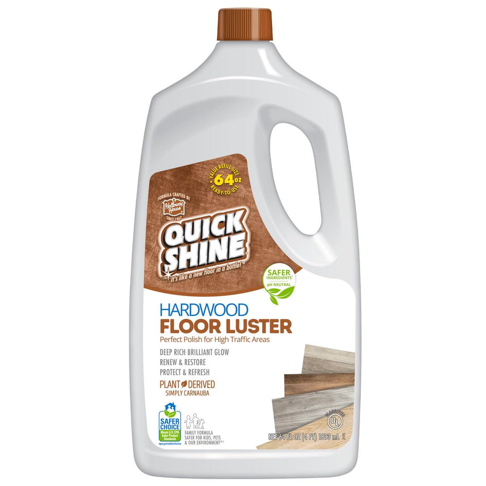 Quick Shine botella frontal 64 oz mostrando presentación y etiqueta
