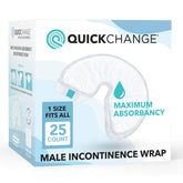 QuickChange empaque frontal mostrando 25 unidades y comodidad