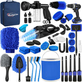 Qydipclin vista frontal del kit completo mostrando todas las piezas para limpieza profesional