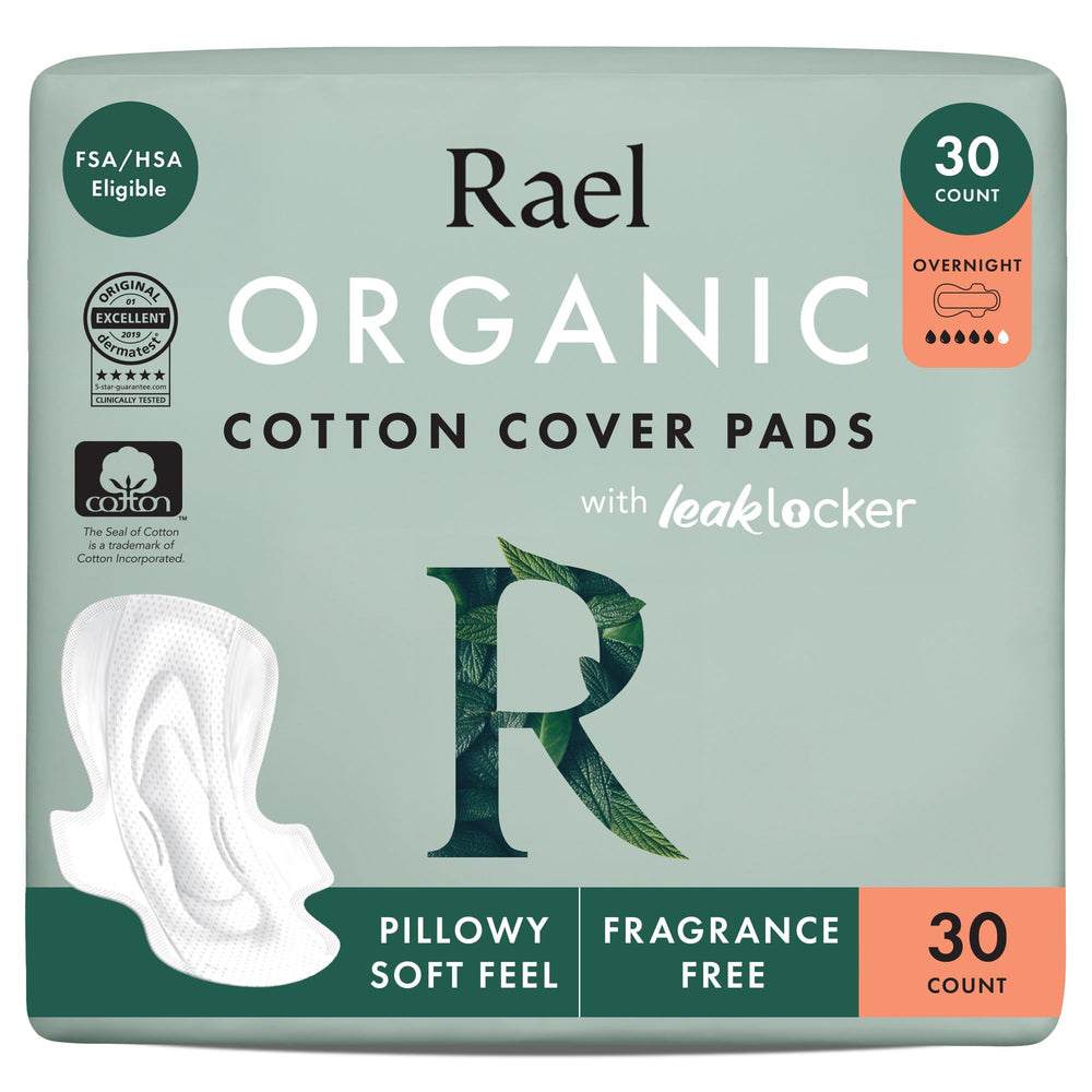 Rael empaquetado frontal mostrando 30 unidades y protección nocturna