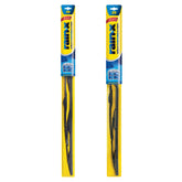 Rain‑X frontal del empaque del pack 26" y 20" mostrando compatibilidad