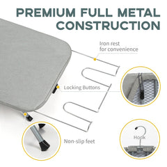 RAINHOL soporte para plancha de metal incluido, sujeta la plancha de forma segura
