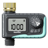 RAINPOINT front view of timer showing compact design and clear labeling for easy setup