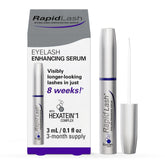RapidLash envase frontal mostrando tamaño y presentación del producto