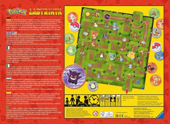 Ravensburger tablero montado del Labyrinth Pokémon con pasillos móviles para estrategia