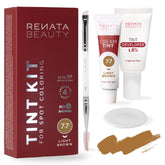 RB RENATA BEAUTY envase frontal mostrando diseño y tono marrón claro