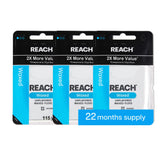 Reach frontal del paquete 3 pack mostrando cantidad y diseño para fácil identificación