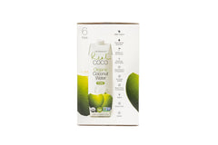 Real Coco primer plano de textura del líquido, muestra pureza natural