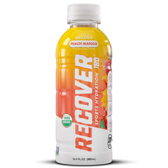 RECOV3R 180 etiqueta de la botella legible con beneficios claros