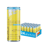 Red Bull lata frontal Sudachi Lime mostrando diseño veraniego y energía