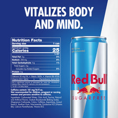 Red Bull espuma en vaso demostrando textura refrescante