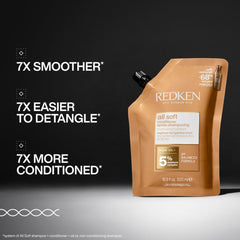 Redken textura cremosa del acondicionador para hidratación profunda