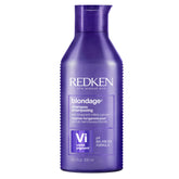 Redken Blondage frente del envase mostrando producto profesional y fácil identificación